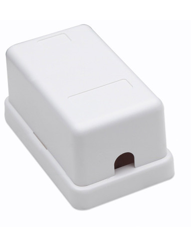 Presa a Muro per 1 Frutto Keystone Bianco