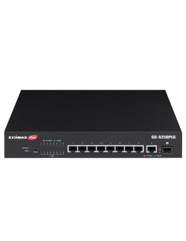Smart Switch Web 10 porte Gigabit PoE+ 1 porta SFP