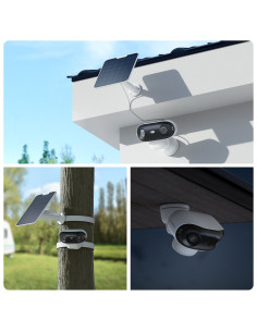 Telecamera di Sicurezza 180&deg Doppio Obiettivo 8 MP 4K WiFi 6 2
