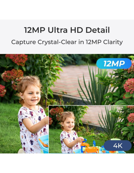 Telecamera IP Dome di Sicurezza PoE 4K 12MB IP67