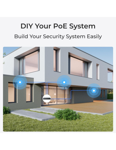Telecamera IP Dome di Sicurezza PoE 4K 12MB IP67