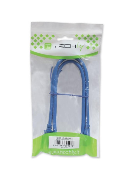 Cavo USB 3.0 A maschio/B maschio 1 m blu