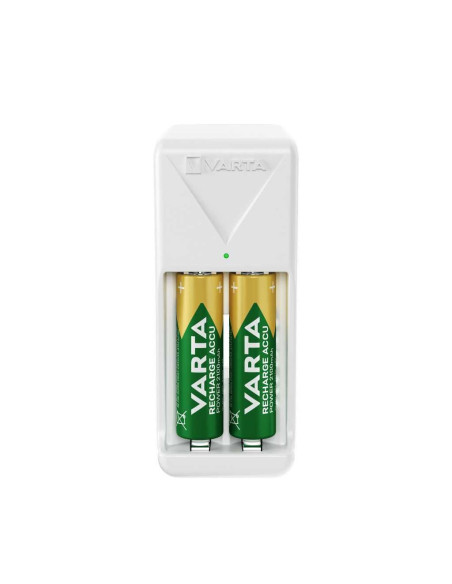Caricabatterie Mini Charger per 2 Pile Stilo Ministilo AA/AAA