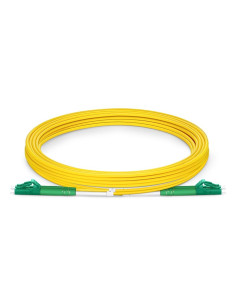Cavo in Fibra Ottica Monomodale OS2 LC-APC Duplex a LC-APC Duplex 9/125 G657.A2 1m 2