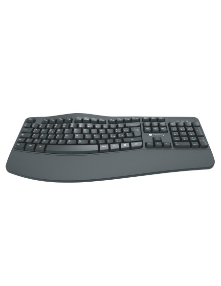 Tastiera Ergonomica Wireless Slim Design Curvo