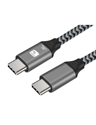 Cavo USB-C&trade Maschio 3.2 / USB-C&trade Maschio 3A 60W 2m Alluminio