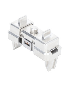 Confezione da 2 pz Clip di Montaggio su Rack 1U Senza Attrezzi 2