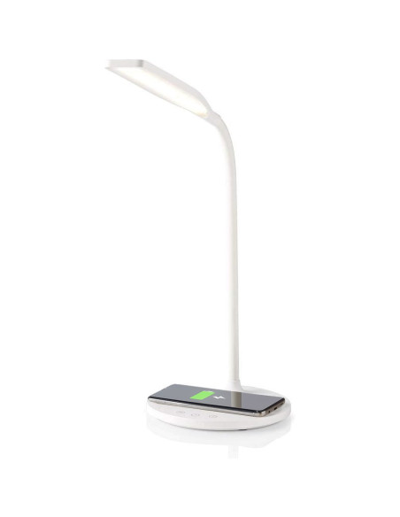 Lampada a 36 LED da Scrivania con Caricatore Wireless Integrato per Smartphone