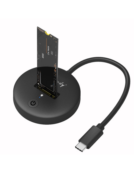 Docking Station M.2 SATA/NVME SSD a USB-C&trade