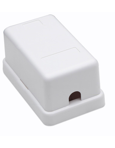 Presa a Muro per 1 Frutto Keystone Bianco