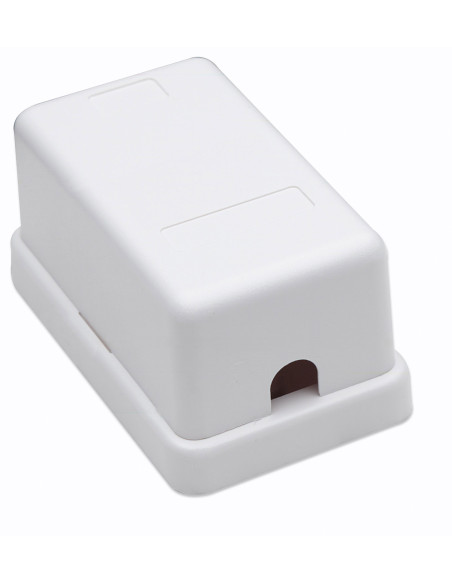 Presa a Muro per 1 Frutto Keystone Bianco