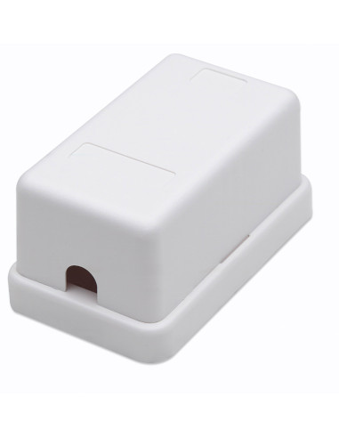 Presa a Muro per 1 Frutto Keystone Bianco