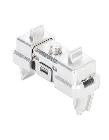 Confezione da 2 pz Clip di Montaggio su Rack 1U Senza Attrezzi