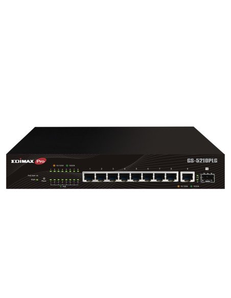Smart Switch Web 10 porte Gigabit PoE+ 1 porta SFP
