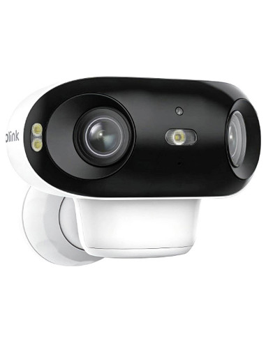 Telecamera di Sicurezza 180&deg Doppio Obiettivo 8 MP 4K WiFi 6