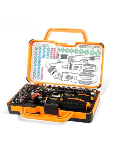 Kit Valigetta 69 pezzi Cacciaviti Bussole e Punte Professionali