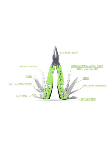 Utensile Pieghevole Mutifunzione 9 in 1