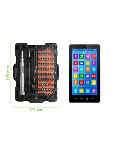 Kit Valigetta 62 in 1 Cacciaviti di Precisione 2