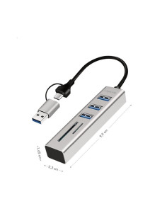Hub USB 3.2 3 porte USB-A 2