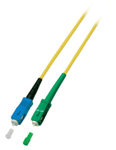 Cavo Fibra Ottica Monomodale OS2 SC-APC/SC-UPC 9/125 1m