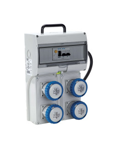 Quadro Elettrico KEY BOX 2 ASC IP65 4 prese 2P+T 16A Cavo 1 2