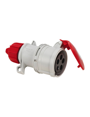 Presa Mobile 3P+N+T 16A 400V 6h IP54 Cablaggio a Vite