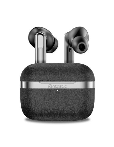 Cuffie Auricolari Wireless TWS Ibride ANC+ENC Aura Nero