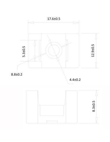 Base a Sella 17.6x12.9x8.3 mm per...
