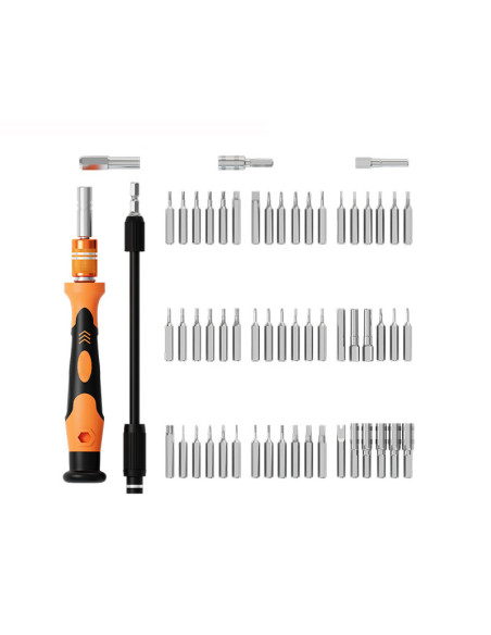 Set 58 pezzi Cacciavite Bussole e Punte Professionali