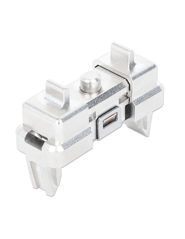 Confezione da 2 pz Clip di Montaggio su Rack 1U Senza Attrezzi