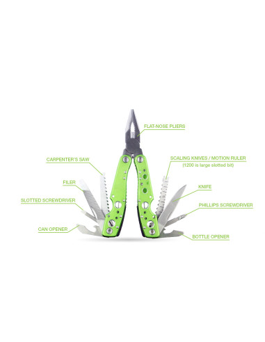 Utensile Pieghevole Mutifunzione 9 in 1