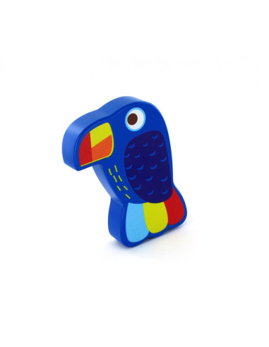 Wooden mix rattles (Flamingo,...