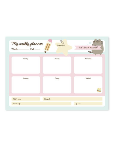 Pusheen - Agenda settimanale della...