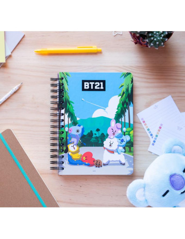 Line Friends - Notebook A5
