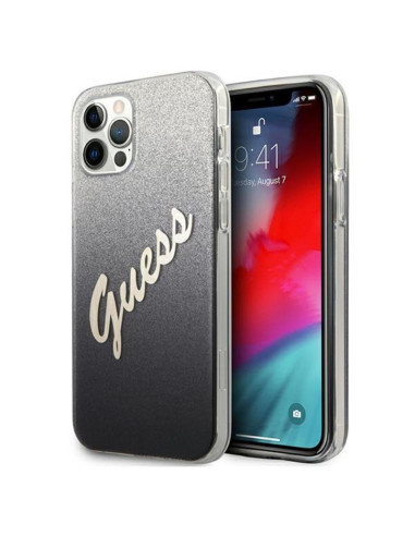 Guess Glitter Gradient Script - Case...