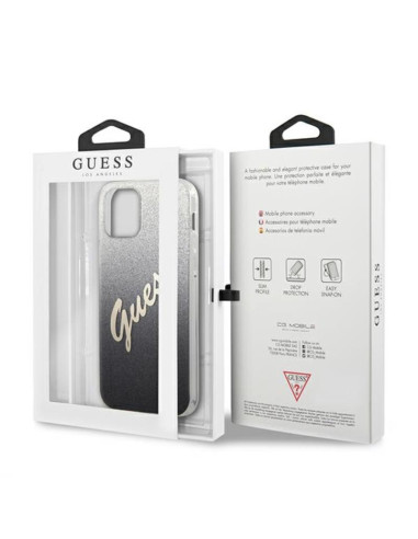 Guess Glitter Gradient Script - Case...