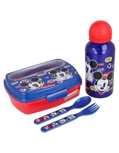 Mickey Mouse - Lunchbox set, 400ml...