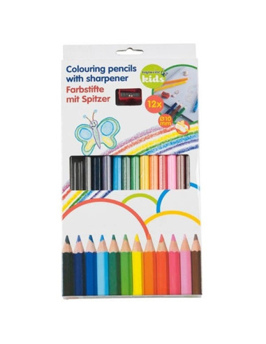 Topwrite - 12pcs pencil crayons set....