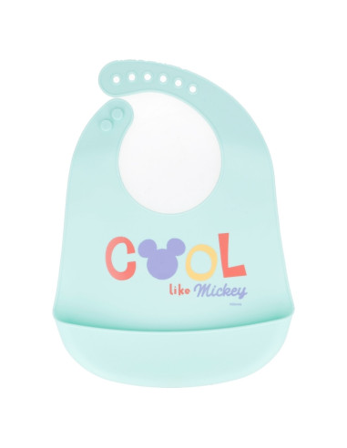 Mickey Mouse - Bib with pocket (Cool)