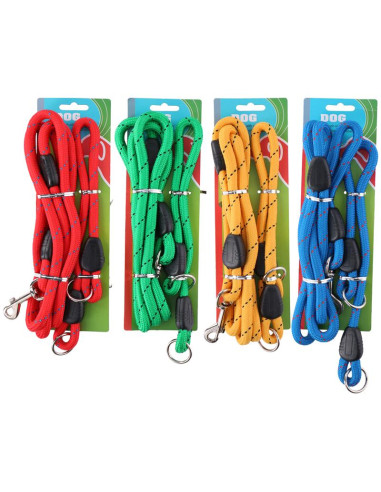 150 cm leash + 45 cm collar (green)