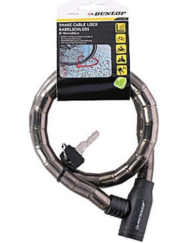 Dunlop anti-theft bicycle key lock...