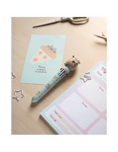 Pusheen - Penna a sfera automatica a...