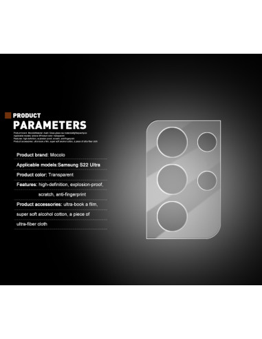 Mocolo Silk Camera Lens Glass -...