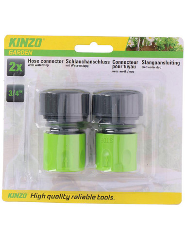 Kinzo - 3/4 "garden hose connector 2...