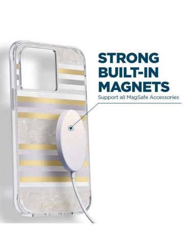 Case-Mate Pearl Stripes MagSafe -...