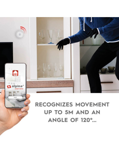 Alpina - Smart PIR motion sensor...