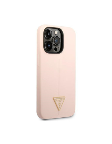 Guess Silicone Triangle Logo - Case...