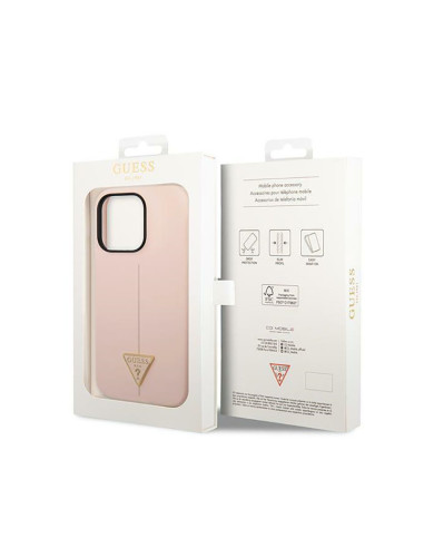 Guess Silicone Triangle Logo - Case...