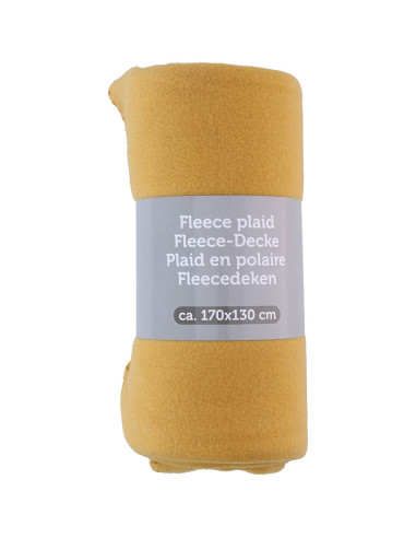 Fleece blanket 170x130 (Orange)
