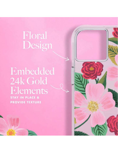 Rifle Paper Clear - Case decorated in...